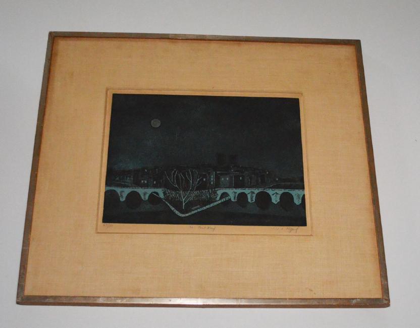 JJJ Rigal Pont Neuf Signed & Numbered Print (1 of 5)