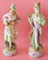 Pr Of Large Bisque Porcelain Figures