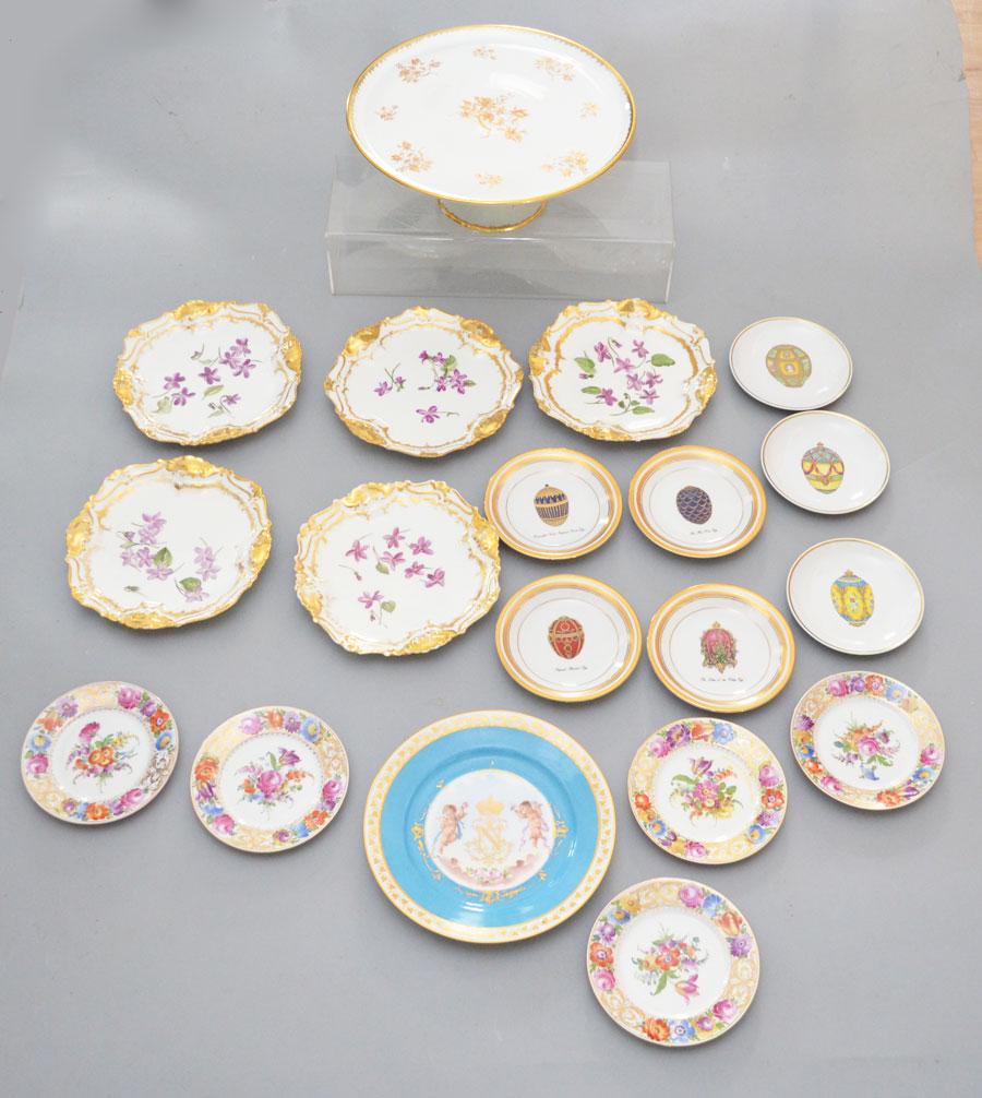 Generous Lot of Porcelain (Dresden, Faberge) (1 of 9)
