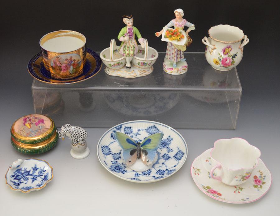 Large Lot of Porcelain (Rosenthal, Royal Vienna, (1 of 6)