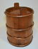 Antique Americana Wooden Butter Churn Bucket - 2