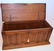 Heavily Carved Antique Oak Blanket Chest - 4