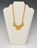 18k Gold Egyptian Papyrus Flower Necklace