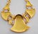 18k Gold Egyptian Papyrus Flower Necklace - 5