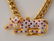 18k Gold Ruby & Diamond Leopard on Chain - 2