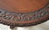 Well Carved Tilt Top Table - 5