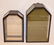 2 Nice Antique Vitrine Curio Cabinets