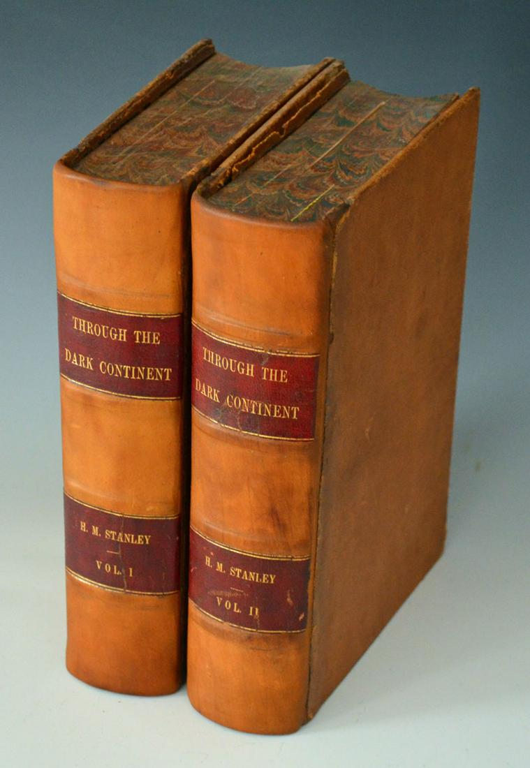 Through the Dark Continent 2 Volumes 1878 New York (1 of 6)