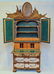 Custom Designed Western Style Birch Secretary desk - 6