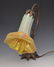 2 Tiffany Style Favrile Glass Lamps (One Sgnd Zephyr) - 3