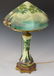 CL & G Hand Painted Glass Lamp - 3