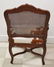 Pr of French Style Chairs w Cowhide Upholstery - 4