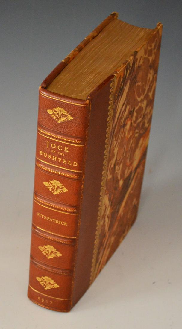 Jock Of The Bushveld Fitzpatrick 1907 Leather Bound (1 of 6)
