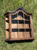 Scandinavian Wood & Glass Hanging Display Cabinet - 2
