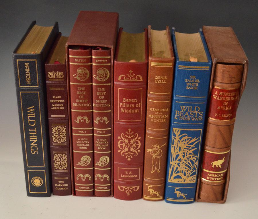 Nice lot of Leather Bound Books (Some Signed) (1 of 6)