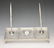 Waterford Crystal Desk Set (Clock & Pens)