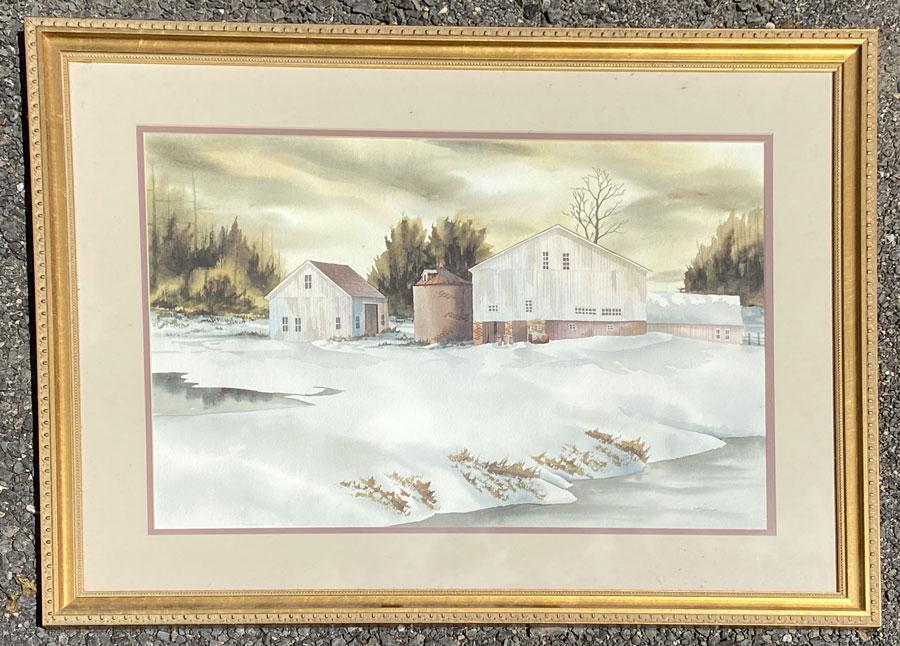 Owen Wexler Watercolor Painting (1 of 3)