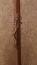 Cast Iron Vintage Lamp With Figural Lizard - 2