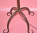 Cast Iron Vintage Lamp With Figural Lizard - 3