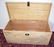 Large, Vintage White Blanket Chest - 2