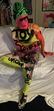 Life Size Fiberglass Graffiti Greek Roman Gladiator