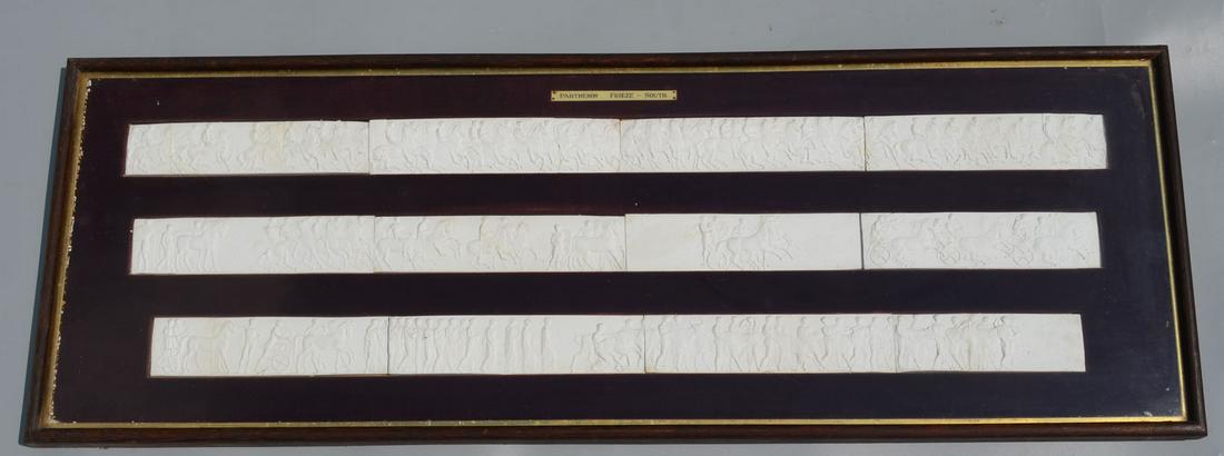 Parthenon Frieze South Grand Tour Plaster Panels Framed (1 of 4)