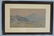 Illegibly Signed Watercolor Painting of Mountain Scene
