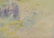Illegibly Signed Watercolor Painting of Mountain Scene - 2