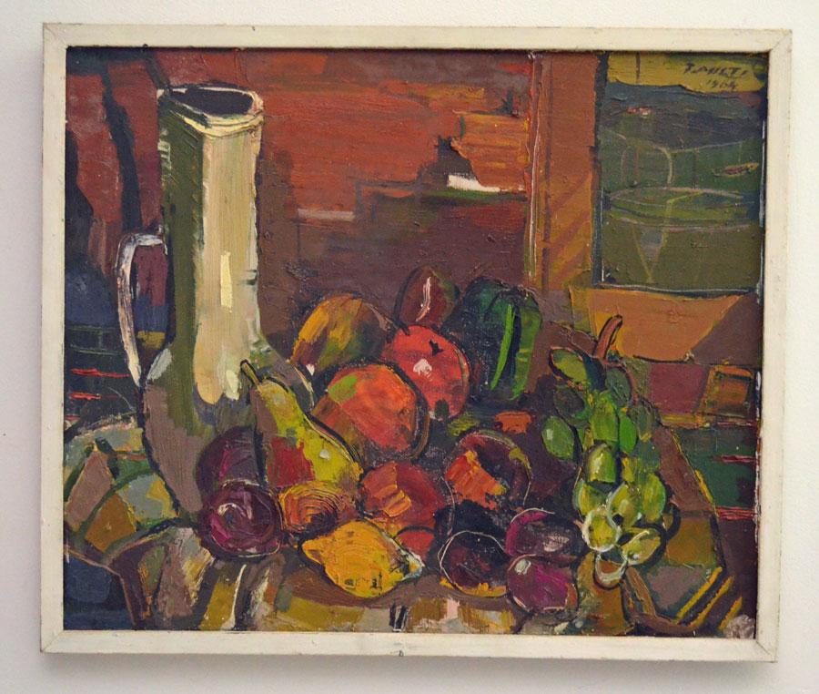 Mid Century O/C Still Life Signed Milti (1 of 3)