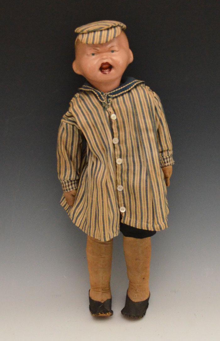 Schoenhut? Yelling Boy Doll (1 of 4)