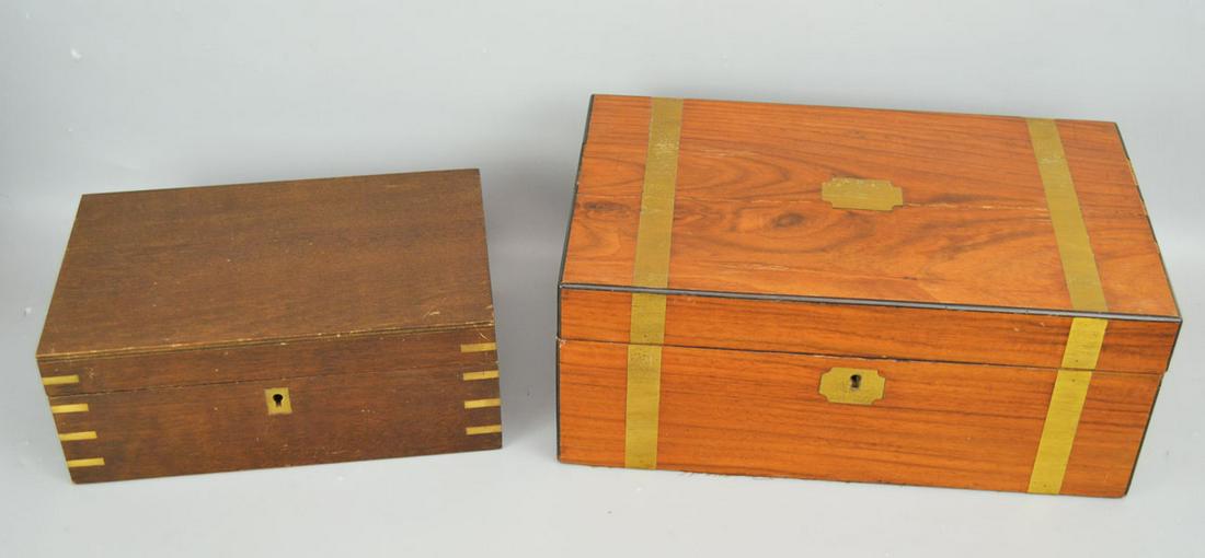 English Lap Desk and Document Box (1 of 5)
