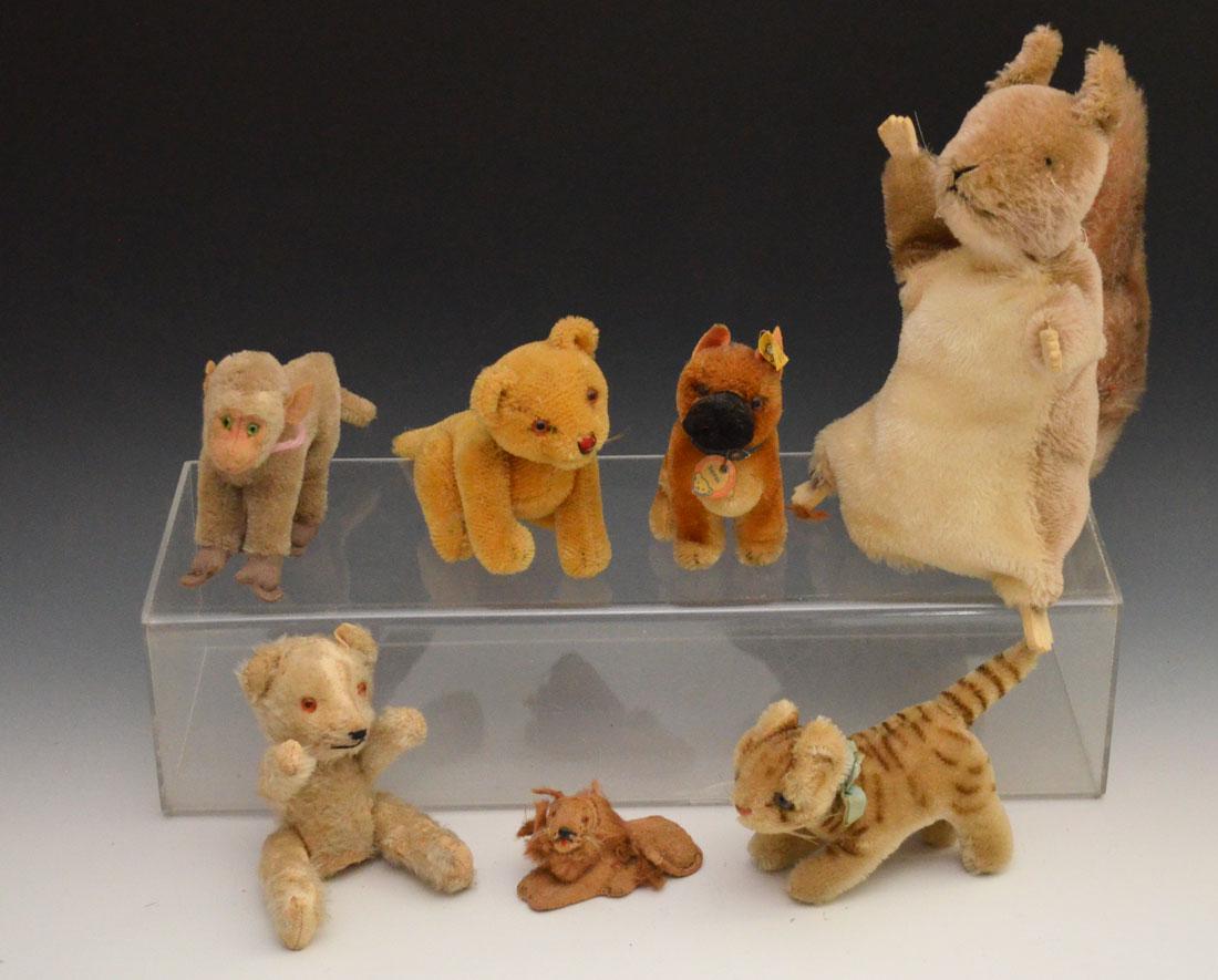 Collection of Mohair Animals (Including Stieff) (1 of 5)