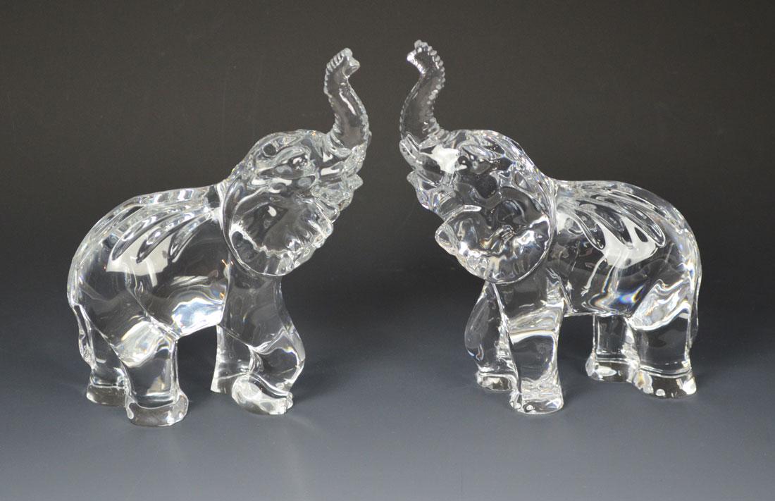 2 Nice Waterford Elephants (1 of 2)