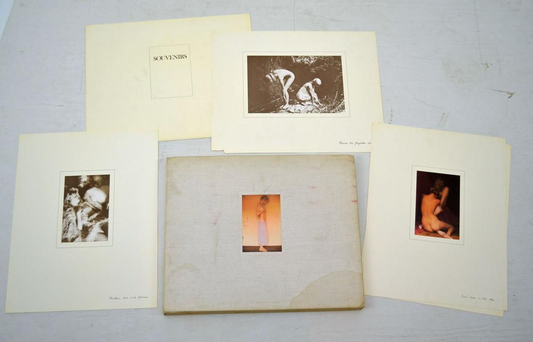 Souvenirs By David Hamilton Nude Folio: 66 total images. One has a small corner missing.
