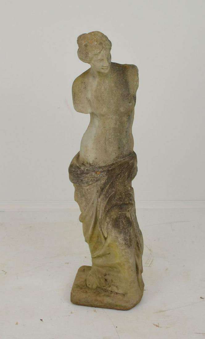 Tall Cement Outdoor Venus De Milo Statue (1 of 5)