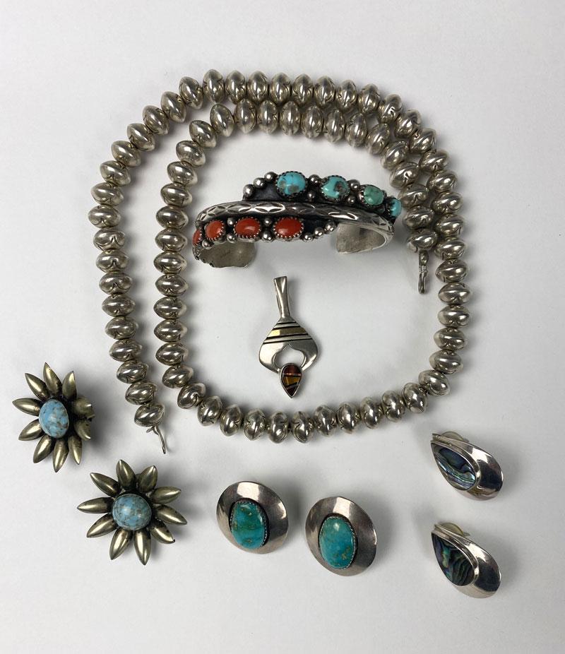 Lot of Native American Sterling Jewelry (w others) (1 of 7)