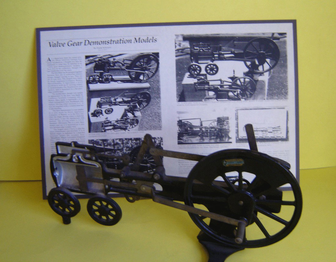 Vintage Scientific Cutaway Steam Engine Model: Vintage Scientific Company Boston, Mass. Cutaway Steam Engine Model. It measure's 7 1/2 x 14.
