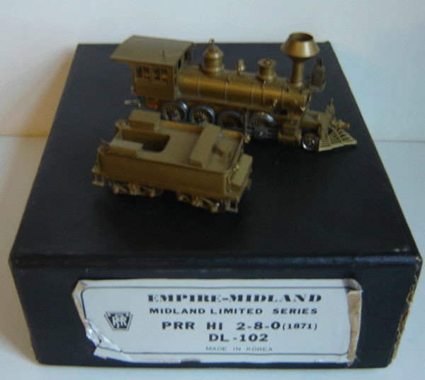 Empire Midland Model Train In Original Box PRR: Empire Midland Model Train In Original Box P.R.R.