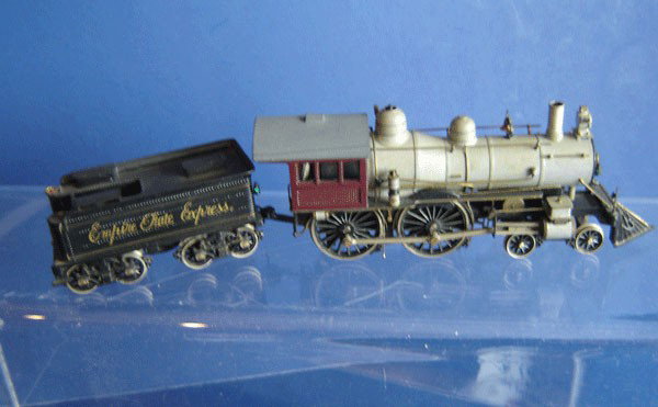 NYC 4-4-0 Empire State Express Model Locomotive: NYC 4-4-0 Empire State Express Model locomotive.