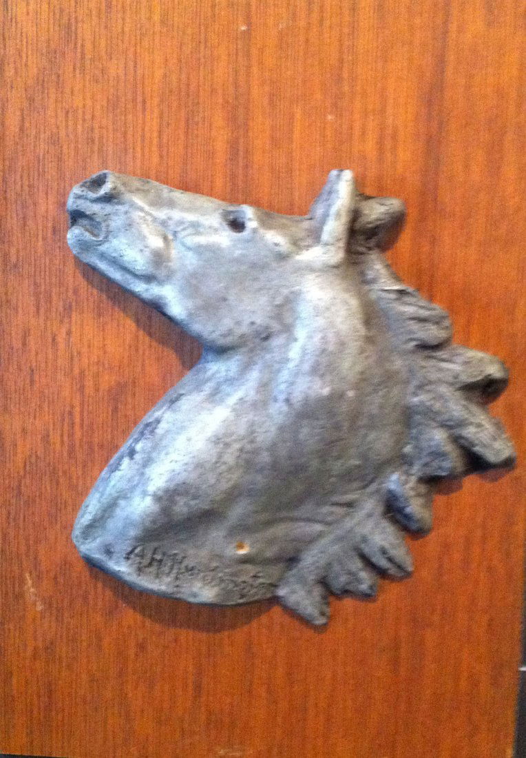 Anna Hyatt Huntington Plaster Relief Of A Horse: Anna Hyatt Huntington Plaster Relief Of A Horse