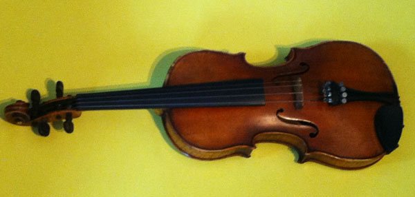 Carlo Micelli Anno 1922 German Violin In Case: Carlo Micelli Anno 1922 German Violin In Case