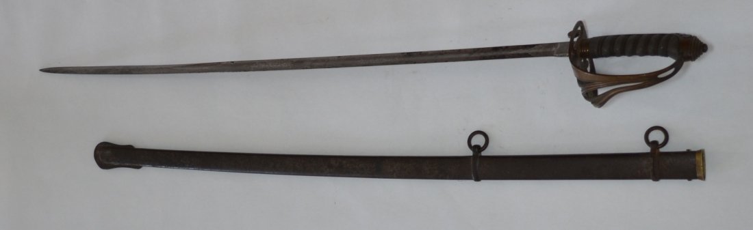 Henry Wilkinson Sword with Queen Victoria Cipher: Bengal lancer with the Royal cipher of what appears to be Queen Victoria, with a shagreen handle. The blade itself says Henry Wilkinson Pall Mall London with the Prince of Whales insignia above that, 