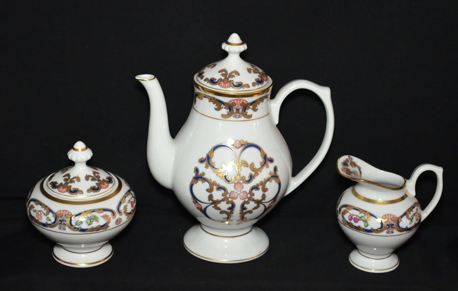 Cartier La Maison du Prince Limoges Tea Set (1 of 5)