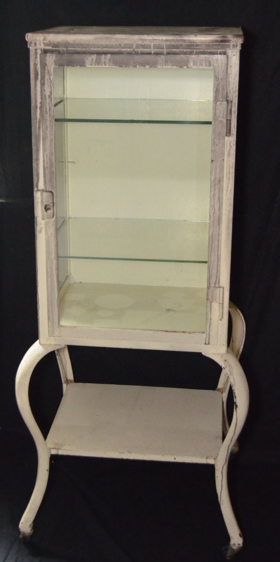 Diminutive White Dental Cabinet (1 of 3)