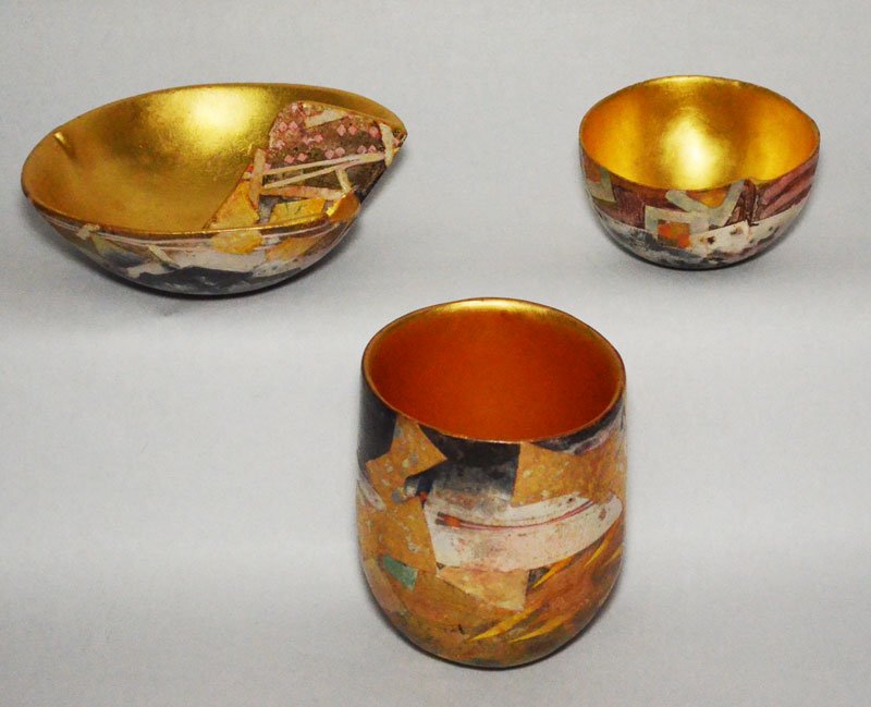 3 Wonderful Pottery Pieces Hallmarked Bennett bean (1 of 5)
