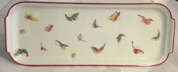 Chamari Limoge Butterfly Tray  Exclusive For Cartier (1 of 3)