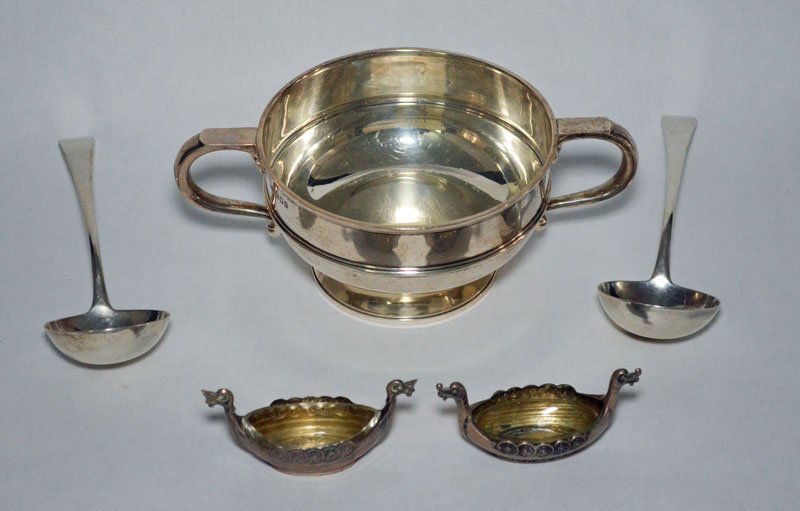 5 Pieces of Sterling Silver (British, etc) (1 of 4)