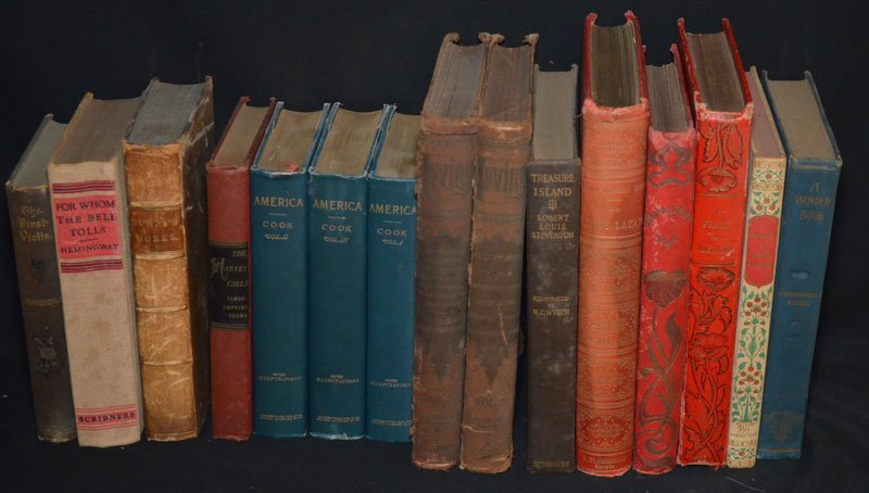 Large Collection of Antique Books (1 of 4)