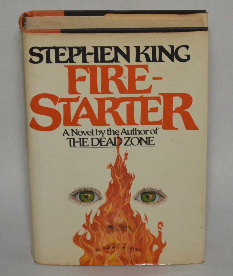 Stephen King FIRESTARTER Signed Book (1 of 2)