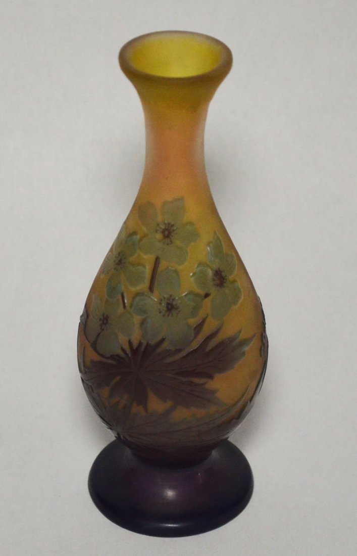 A Lovely Antique Miniature Galle Vase (1 of 2)